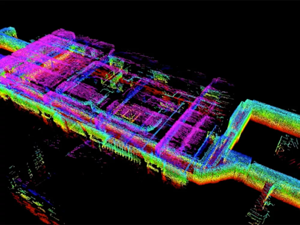 LiDAR image for mobile mapping